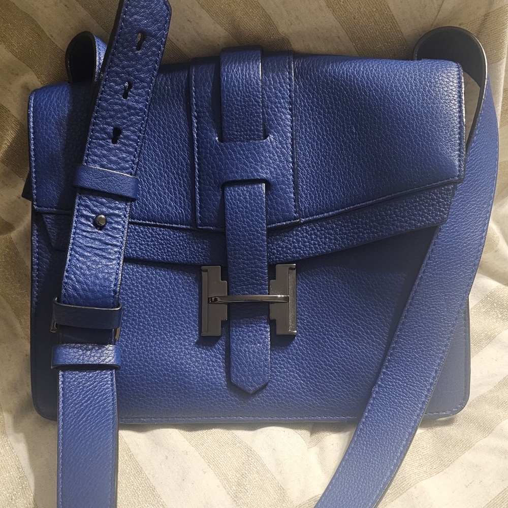💙Halston Heritage Royal Blue Crossbody Bag- Just Lovely!